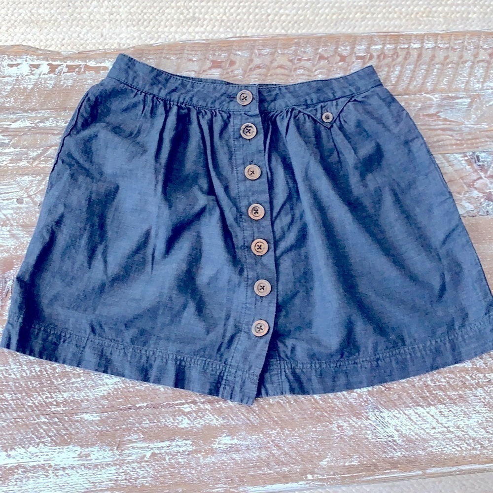 Urban Outfitters BDG button down skirt with pockets